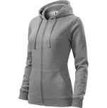 Trendy Zipper mikina dámská M tmavě šedý melír