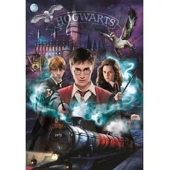 Puzzle CLEMENTONI Puzzle Harry Potter: Vítejte v Bradavicích 1000 dílků