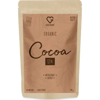 Goodie Organic Cocoa kakaový prášek 12% 250 g
