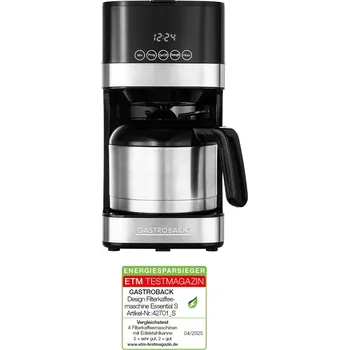 Kávovar Gastroback 42701_S Designový kávovar s filtrem Essential S (Design Coffee Machine Essential S)