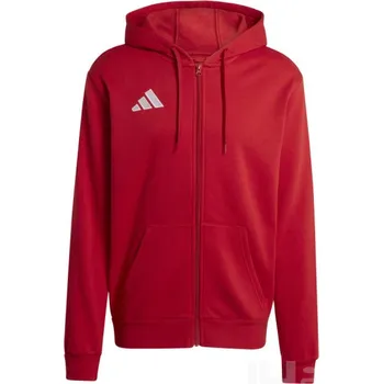 Pánská mikina Mikina ADIDAS ENTRADA 26 FULL ZIP HOODY, barva KF5944 team power červená - bílá, velikost 2XL