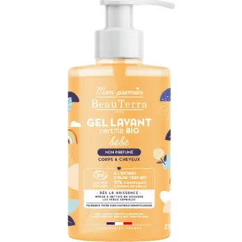 Sprchový gel Beauterra Organický dětský sprchový gel bez parfému 750 ml