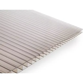 Polykarbonátová deska Polykarbonátová deska Guttagliss DUAL BOX 10 mm - bronz DUAL 10 mm 1000x1050 mm bronz