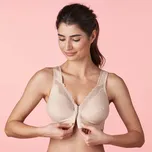 Podprsenka Posture Control se zapínáním vpředu, bez kostic tělová 100C