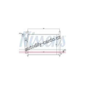 Chladič motoru Chladič klimatizace NISSENS 940064