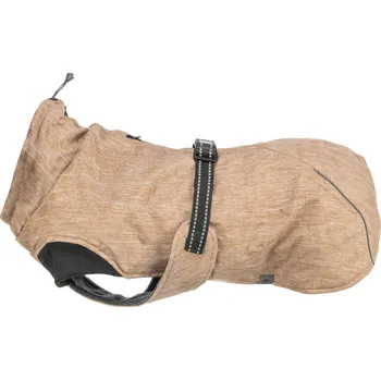 Obleček pro psa TRIXIE Výprodej - Zateplený zimní kabátek RIOM, písková L:62cm, hruď:66-92cm, krk: do 56cm
