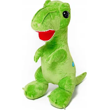 plyšák VELKÝ DINOSAURUS EDI PLYŠOVÝ 85 CM ZELENÝ