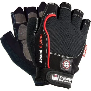 Fitness rukavice Power System Mans Power 2580 černé