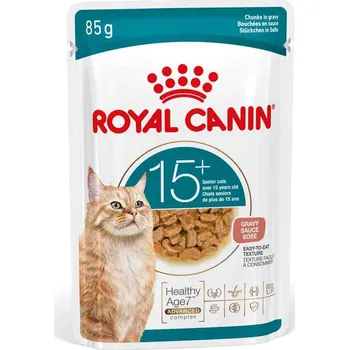 Krmivo pro kočku 24x85g Royal Canin Ageing 15+ v omáčce - výhodné balení