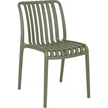 BIZZOTTO Zahradní plastová židle BILLIE zelená 0650077