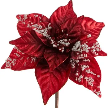 umělá květina Umělá větvička FLORE 267 červená (12 ks)