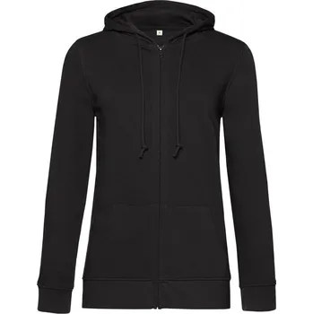 Dámská mikina Inspire Zipped Hood mikina s kapucí dámská L black pure