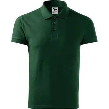 Pánské tričko Cotton polokošile pánská XXL dark green