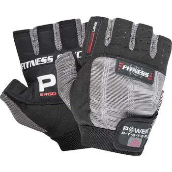 Fitness rukavice Power System Fitness 2300 černé/šedé