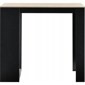 Jídelní stůl Kuchyňský stůl PremiumXL obdélníkový černý 110 x 50 x 103 cm