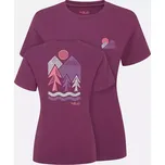 Dámské tričko Rab Tuku Vista Tee Wmns mulberry L