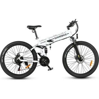 Jízdní kolo Skládací horské elektrokolo SAMEBIKE LO26 Bílá