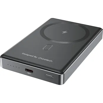 Powerbanka ChoeTech PD20W 10000mAh Ultra-thin magnetic power bank SUPER SLIM only 14.6mm--black