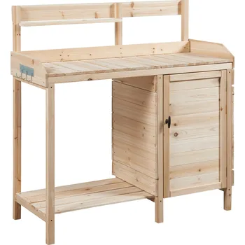 Zahradní stůl Stolek PremiumXL čtvercový 52,5 x 8,5 x 16 cm, dekor jasan