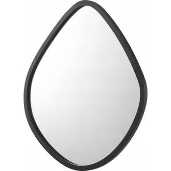 Zrcadlo Zrcadlo nástěnné Galatone černé, matné 64x60cm