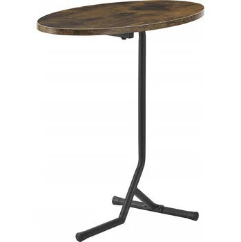 Konferenční stolek Odkládací stolek Karlebo 55x60x30 cm Tmavé dřevo