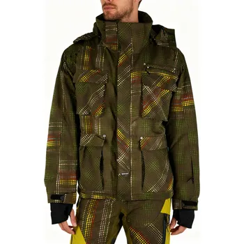 US40 PÁNSKÁ ZIMNÍ LYŽAŘSKÁ BUNDA ZATEPLENÁ NA LYŽE SNOWBOARD 5K L