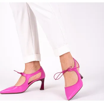 Dámské sandále Dámské růžové lodičky se šněrováním Hispanitas Velikost: 37