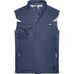 JN 825 zimní softshellová vesta pánská 5XL navy/navy
