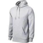 Cape mikina pánská M světle šedý melír