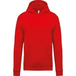 K477 mikina s kapucí dětská red 6-8