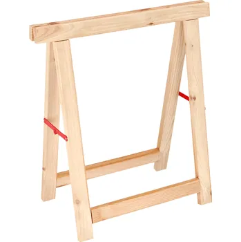 Koza na řezání dřeva Univerzální koza Robusto, 80 × 73,5 cm, hnědá CAB014.99