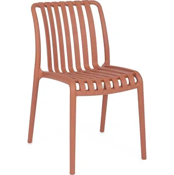 BIZZOTTO Zahradní plastová židle BILLIE terakota 0650075