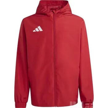 Pánská bunda Bunda ADIDAS ENTRADA 26 ALL WEATHER JACKET, barva JZ9100 team power červená - bílá, velikost 140