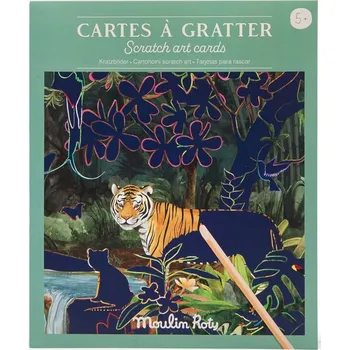 Obraz Stírací mapa SVĚT Moulin Roty