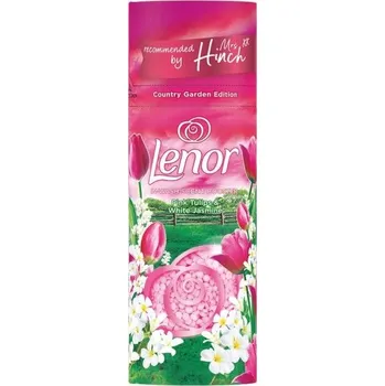 Aviváž Lenor VONNÉ PERLIČKY do praní Pink Tulips White Jasmine 176g