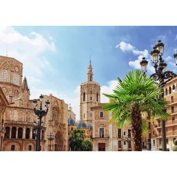 Puzzle RAVENSBURGER St. Mary Square, Španělsko 1000 dílků
