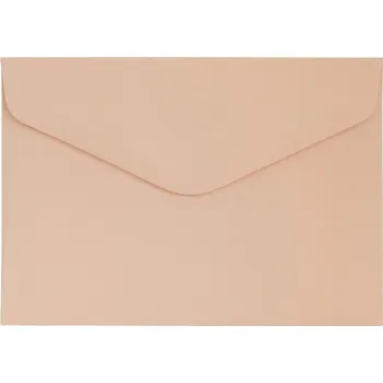 Obálka Ozdobné obálky C6 broskvové 120g - 10 Ks.