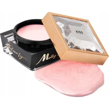 Lak na nehty Molly Lac Builder Foundation Gel 50ml odstíny růžové a fialové