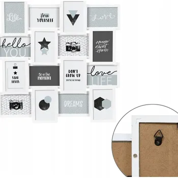 Obraz Rámeček na mnoho fotografií Atmosphera 60 x 60 cm