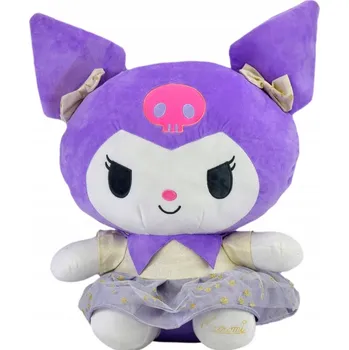 plyšák VELKÝ PLYŠOVÝ MEDVÍDEK BAJKA HELLO KITTY KUROMI PLYŠÁK - 60 CM