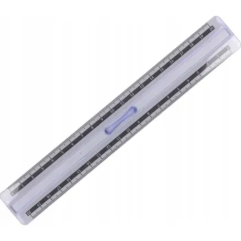 pravítka Školní pravítko Pratel 20 cm Dvojité