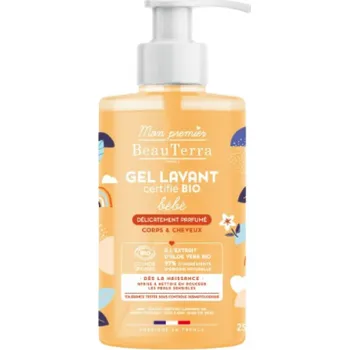 Sprchový gel Beauterra Organický dětský sprchový gel jemně parfemovaný 750 ml