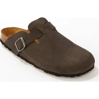 Pánské tenisky Obuv ve stylu dřeváků z kožené usně LWG šedá 44