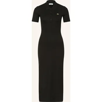 Dámské šaty Lacoste Dámské Polo Šaty, černá, 40