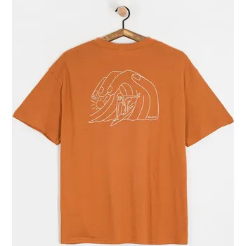 Pánská móda Quiksilver Freedom Swell (bran) XL, oranžová