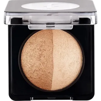 Tvářenka Flormar Make-up-obliceje Rouge-BronzerZapečený ruměnec 055 Dual Gold 4 g ()