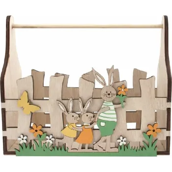 Ohrádka Zaječí rodina 18 x 15 x 7,5 cm