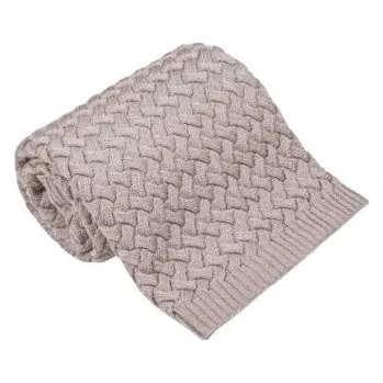 Dětská deka NANNA Merino deka Fluffy Beige