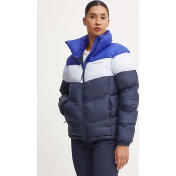 Pánská bunda Bunda Columbia Puffect Colorblock, XS, námořnická modř, 59X