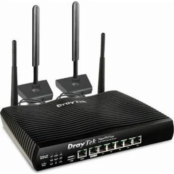 Draytek Vigor2927Lac wireless router Gigabit Ethernet Dual-band (2.4 GHz / 5 GHz) 4G Black